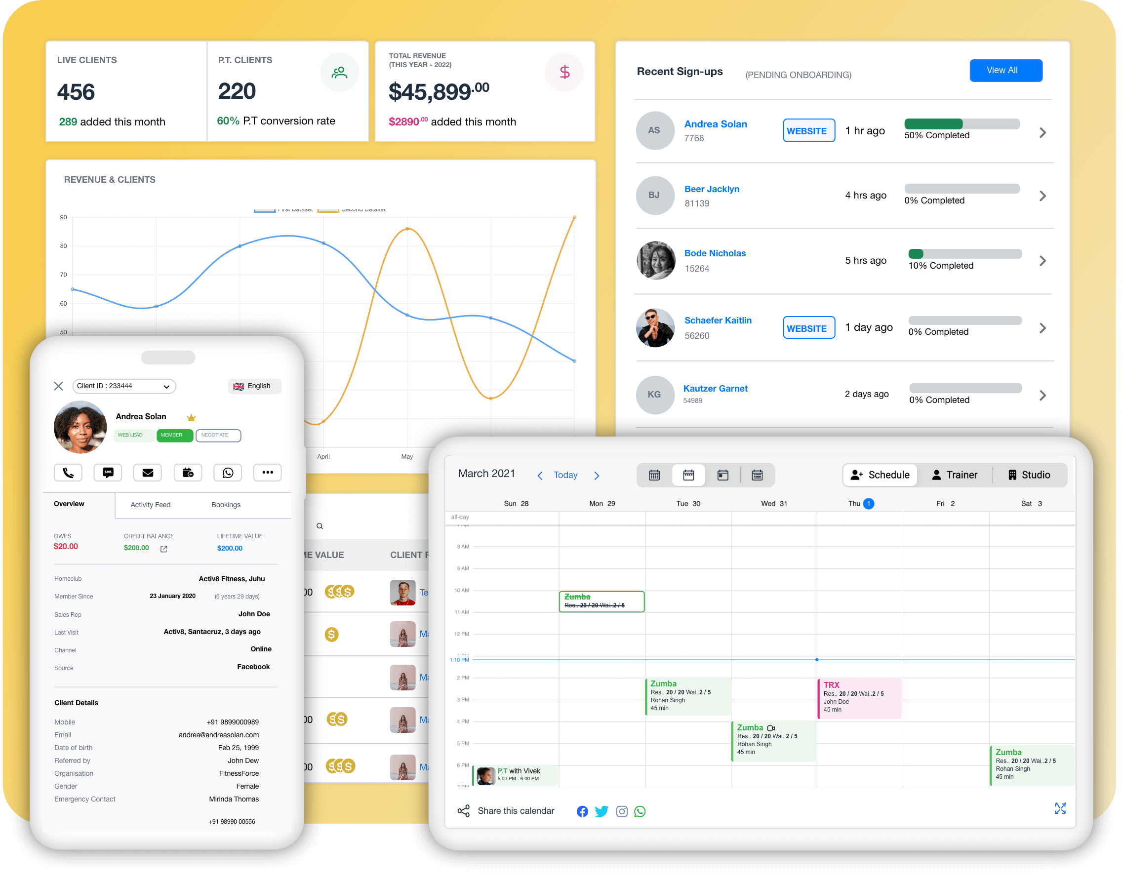 FitnessForce platform